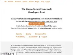 Sites similar to hapi.dev