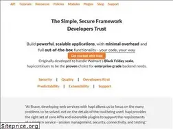 Sites similar to hapijs.com