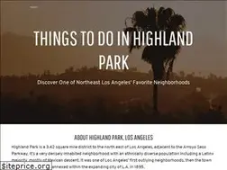 Sites similar to happeninginhighlandpark.com