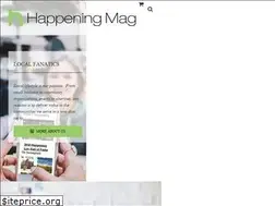 Sites similar to happeningmag.com