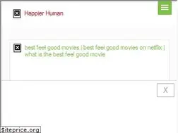 Sites similar to happierhuman.com