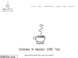 Sites similar to happierwithtea.com