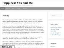 Sites similar to happinessyouandme.com