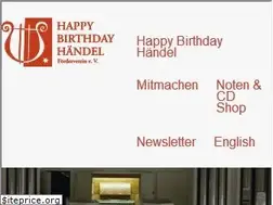 Sites similar to happy-birthday-handel.de