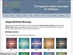 Sites similar to happy-birthday-message.com