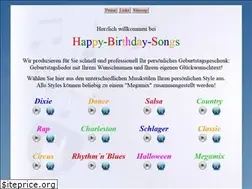 Sites similar to happy-birthday-songs.de