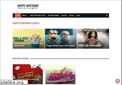 Sites similar to happy-birthday-to-you.net
