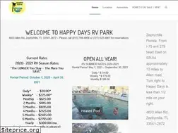 Sites similar to happy-days-rv-park.com
