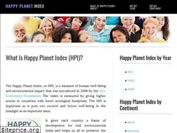 Sites similar to happy-planet-index.com