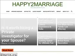 Sites similar to happy2marriage.com