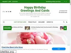 Sites similar to happybirthdaygreetingcards.com