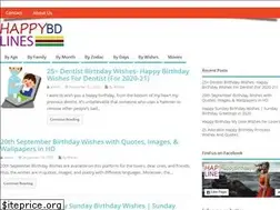 Sites similar to happybirthdaylines.com