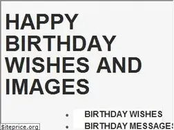 Sites similar to happybirthdaywishes-image.com