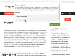 Sites similar to happybirthdaywisheshusband.com