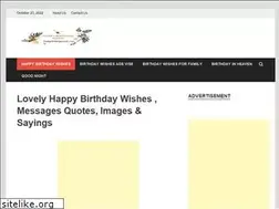 Sites similar to happybirthdaywishs.com