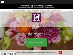 Sites similar to happycanyonfloristdenver.com
