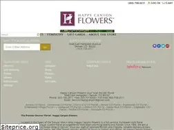 Sites similar to happycanyonflowers.com
