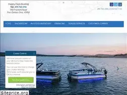 Sites similar to happydaysboating.com