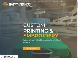 Sites similar to happyendingstshirts.com