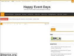 Sites similar to happyeventdays.com