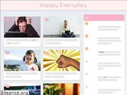 Sites similar to happyeveryday.net