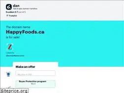 Sites similar to happyfoods.ca
