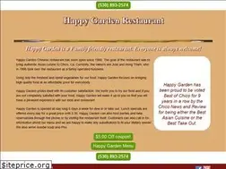 Sites similar to happygardenchico.com