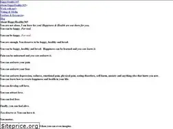 Sites similar to happyhealthy365.com