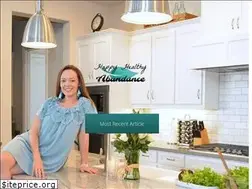 Sites similar to happyhealthyabundance.net