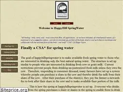 Sites similar to happyhillspringwater.com