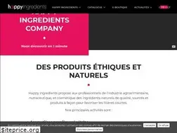 Sites similar to happyingredients.com