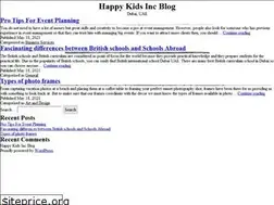 Sites similar to happykidsincblog.com