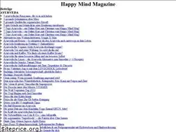 Sites similar to happymindmagazine.de