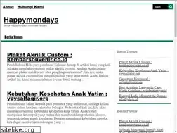 Sites similar to happymondays.info