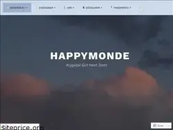 Sites similar to happymonde.wordpress.com