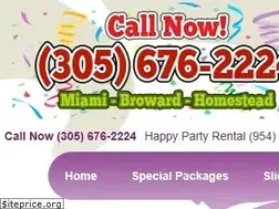 Sites similar to happypartyrental.com