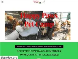 Sites similar to happypawspetcamp.com