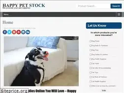 Sites similar to happypetstock.com