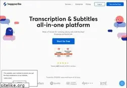 Sites similar to happyscribe.co