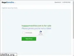 Sites similar to happysmoothie.com