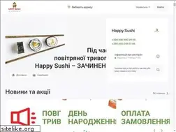 Sites similar to happysushi.com.ua