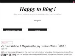 Sites similar to happytoblog.com
