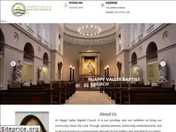 Sites similar to happyvalleybaptistchurch.com