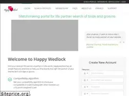 Sites similar to happywedlock.com