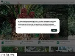 Sites similar to hapsengplantations.com.my