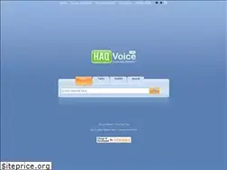 Sites similar to haqvoice.com