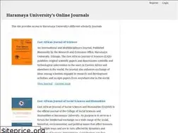 Sites similar to haramayajournals.org