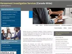 Sites similar to harassmentinvestigation.ca