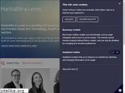 Sites similar to harbottle.com