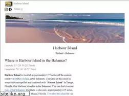 Sites similar to harbourislandguide.com
